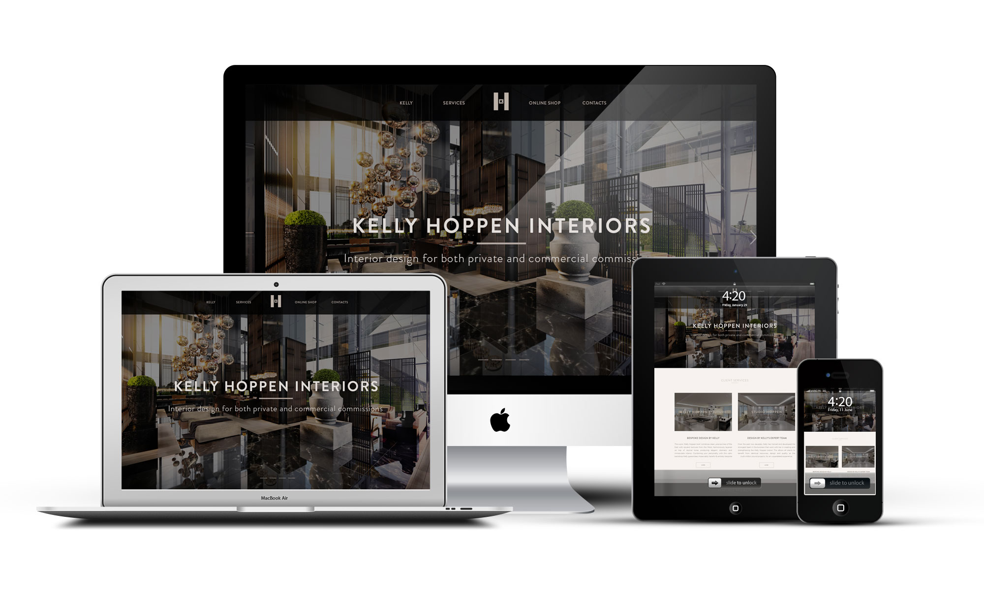 Interior Design Responsive Website